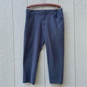 Vuori Pants Mens 38x37 The Rise The Shine Charcoal Gray Performance Golf Chinos